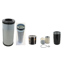 HITACHI ZX55U-6 Filter Kit Air Oil Fuel